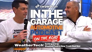 Getting a Grip WeatherTechs New Truck Bed Mat Live at SEMA 2023 [upl. by Hulburt580]