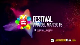 Artistas Confirmados para Viña2015  AmazonasPLAYcom [upl. by Nomra205]