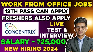 CONCENTRIX HIRING  LIVE TEST ANSWERS  WORK FROM HOME JOBS 2024  Online jobs at home  JOBS 2024 [upl. by Leonsis459]