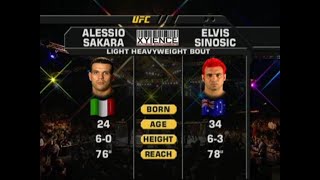 Alessio Sakara vs Elvis Sinosic [upl. by Ttezzil]