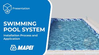 Mapei MEEA  Application Procedure  Waterproofing Swimming pool System [upl. by Dric]