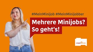 Mehrere Minijobs gleichzeitig So gehts [upl. by Enogitna]