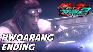 Tekken Tag Tournament 2  Hwoarang Arcade Ending Movie [upl. by Nageam]