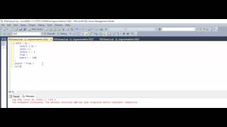 MSSQL  How to fix error  The statement terminated The maximum recursion 100 [upl. by Ecnerual]