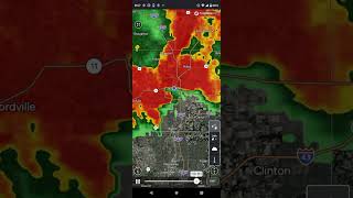 large tornado over Janesville Wisconsin 062224 this is a PARTICULARLY DANGEROUS SITUATION [upl. by Atiseret209]