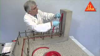 SikaSwell Waterstop Installation Demo Sika Limited YouTube [upl. by Blase]