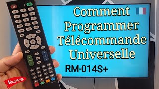 Comment programmer la télécommande universelle pour tv LCDLED RM014S manuel [upl. by Chouest]