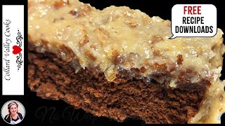 Homemade German Chocolate Sheet Cake  Mamas Old Fashioned Southern Recipes [upl. by Howund]