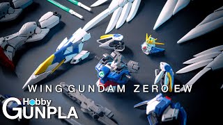 MG Wing Gundam Zero  Speed Build  Gunpla Beat Building [upl. by Jaymee]