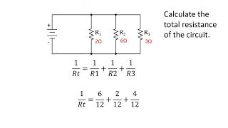 Calculating resistance in parallel [upl. by Kippie]