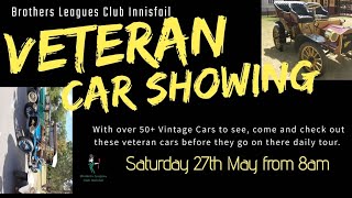 Veteran Car Showing Innisfail Australia  27th May 2023 [upl. by Eelnyl]