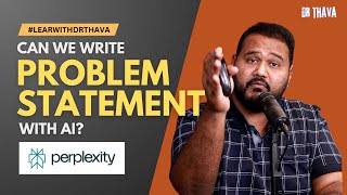 Writing Problem Statement with AI POSSIBLE [upl. by Sandeep]