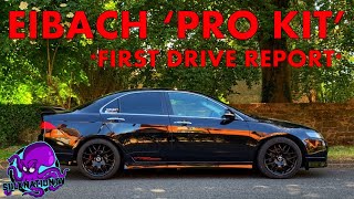 EIBACH PRO KIT LOWERING SPRINGS PART 3 FIRST DRIVE [upl. by Airemahs]