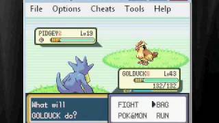 pokemon fire red easily caught wild pokemon cheats [upl. by Nede212]