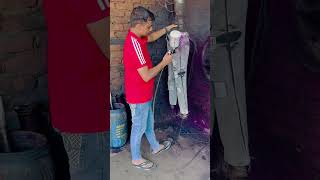 jeans 👖 spray design ytshorts treandig likeandsubscribe reels [upl. by Ecneitap]