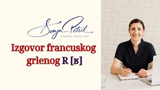 Francuski jezik Francusko grleno R ʁ [upl. by Namyac]