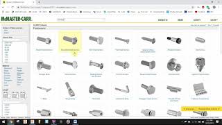 McMaster Carr Import Button Head Screw for Axle [upl. by Enneiviv529]