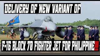 PHILIPPINE AIR FORCE COULD OBTAIN F 16 VIPER BLOCK 70 VARIANT FROM UNITED STATES GRANT FUNDING [upl. by Barkley]