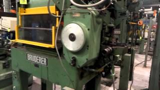 BRUDERER BSTA40 HIGH SPEED PRESS [upl. by Lemar]