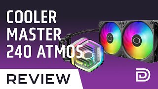 Cooler Master 240 Atmos ARGB AIO Review [upl. by Alisen]