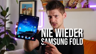 Einmal zu viel gefaltet 2 Jahre Samsung Fold und nie wieder [upl. by Sadick]