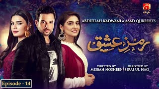 RamzeIshq  Episode 14  Mikaal Zulfiqar  Hiba Bukhari GeoKahani [upl. by Towne]