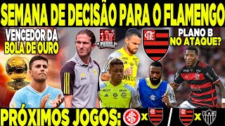 FILIPE LUÍS ACHOU UM NOVO 9 PARA O FLAMENGO E GABI TEM TITULARIDADE AMEAÇADA  SEMANA DE DECISÃO E [upl. by Bailey]