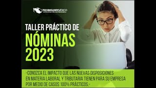 Taller Práctico de Nóminas 2023 [upl. by Deach]