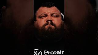 Eddie Hall 500kg deadlift  wifes reaction at the end😳 motivation eddiehall gym strength [upl. by Nylehtak299]