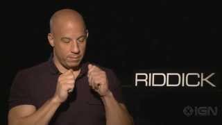 Riddick  Vin Diesel and Katee Sackhoff Interview [upl. by Gnep]