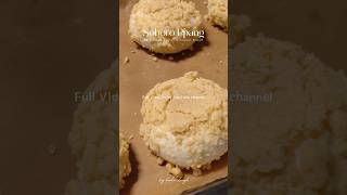 Korean Bread  Soboro Ppang  Peanut Butter Streusel Bread food bread baking recipe viral [upl. by Aivun]