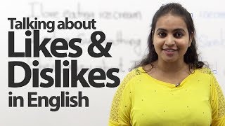 Talking about likes and dislikes  Advance English Lesson  Expressions amp Phrases [upl. by Melbourne]