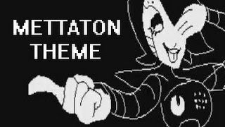 Undertale  Mettaton Theme  Death By Glamour [upl. by Richart]