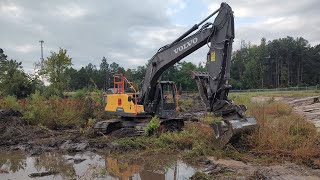 9 Acre Pond Rehab Dredging The Upper Cove [upl. by Merrel676]