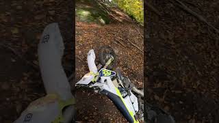 Jesienny podjazd enduro husqvarna autumn [upl. by Avad]