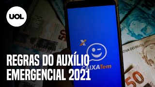 Novas regras do auxílio emergencial veja valor das parcelas e quem pode receber [upl. by Wilen27]