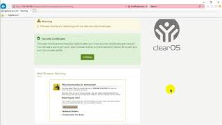 Tutorial Konfigurasi Web Server ClearOS 7 [upl. by Idissak]