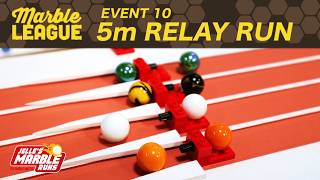 Marble League 2023 Event 10 5m Relay Run 🐝 [upl. by Odraude]