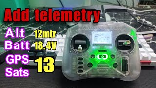 How To Setup Telemetry In Any Edge TX or RadioMaster Pocket II By Budget FPV radiomasterinavdrone [upl. by Kenrick282]