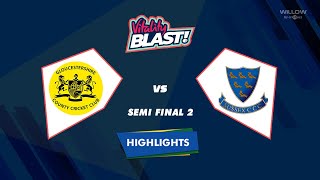 Highlights T20 Blast  Semi Final 2 Gloucestershire vs Sussex  T20 Blast  SF 2  SSX vs GLS [upl. by Schubert]