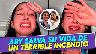 ¡Al borde de la tragedia¡ ARY la novia de LUISITO COMUNICA se salva de INCENDIO en Brasil de Airbnb [upl. by Denni653]