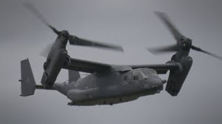 V22 Osprey Display The Transformer Aircraft [upl. by Nahtam]