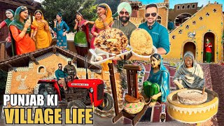 Amritsar Haveli  Punjab Village Life  Punjabi Village Tour  Amritsar Street Food [upl. by Osrit531]