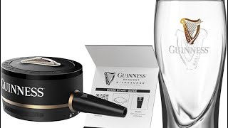 Guinness Nitrosurge how to pour and taste test [upl. by Eichman]