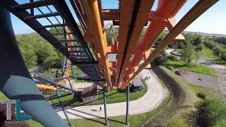 Triops Coaster Jour Parc de Bagatelle 2018  On ride POV [upl. by Morville]