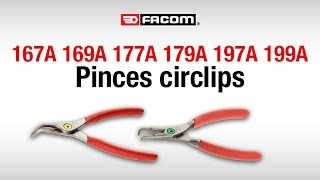 167A 169A 177A 179A 197A 199A  Pinces circlips® nouvelle génération [upl. by Peale]