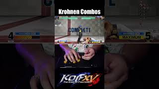 Krohnen Combo Trials on Arcade Stick kofxv [upl. by Groos]