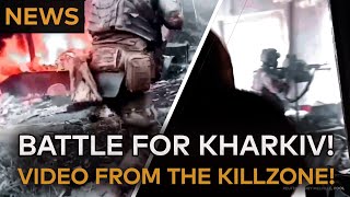 UKRAINE WAR Battle for Kharkiv Video from the death zone Russia and Ukraine report successes [upl. by Ahsinyt]