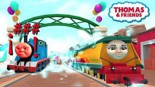 Tomas el tren en español GoGo  Thomas no puede ganar a Rebecca Completo Latino [upl. by Irami]