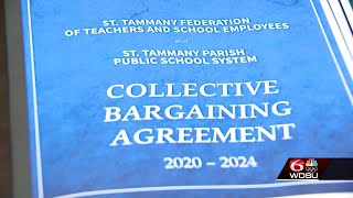 St Tammany school board to renegotiate CBA [upl. by Sievert]